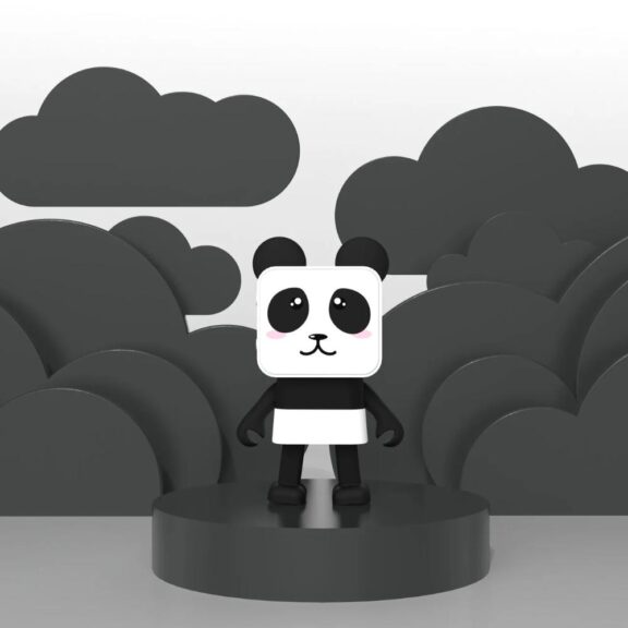 MOB - Dancing Animal Speaker Panda - Afbeelding 3