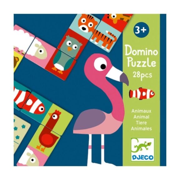 Djeco - Domino Animo-puzzle