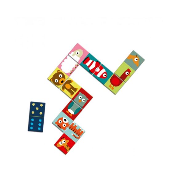 Djeco - Domino Animo-puzzle - Afbeelding 2