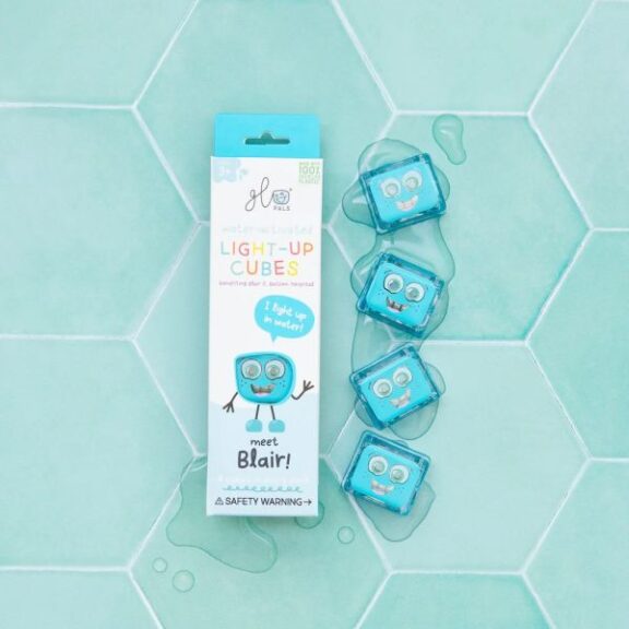 Glo Pals - Light up cubes Blair, 4 stuks - Afbeelding 2