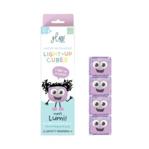 Glo Pals - Light up cubes Lumi, 4 stuks