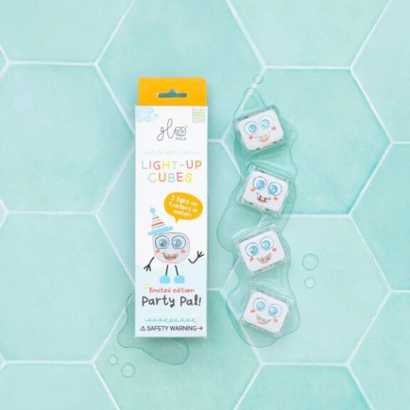 Glo Pals - Light up cubes Party, 4 stuks - Afbeelding 2