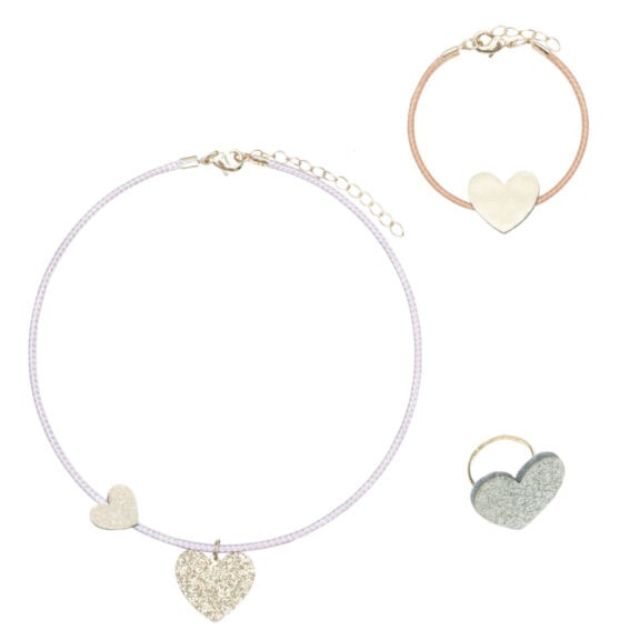 Mimi & Lula - Heart Jewellery Set