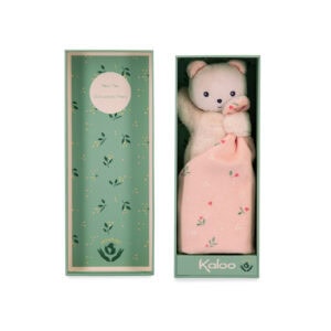 Kaloo - Knuffeldoek Beertje roze
