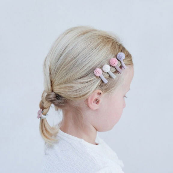 Mimi & Lula - Mini Tulle Pom Pom Clips - Afbeelding 2
