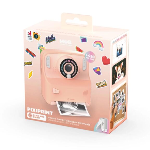 MOB - Pixiprint Click & Print Camera Pink - Afbeelding 3