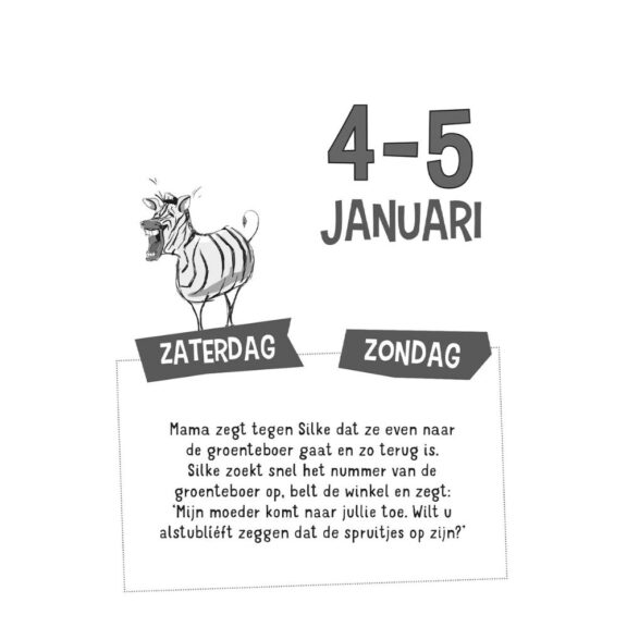 Lantaarn - Scheurkalender 2025 Moppen voor kinderen - Afbeelding 3