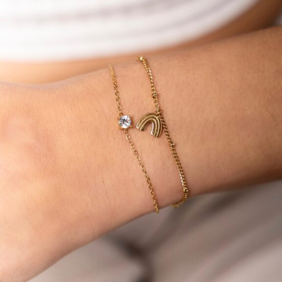 Essentialistics - Bracelet charm rainbow - Afbeelding 2