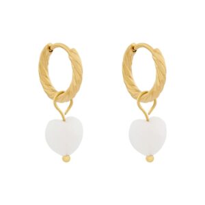 Essentialistics - Earrings fine big heart