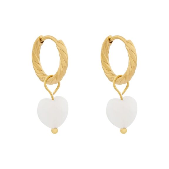 Essentialistics - Earrings fine big heart
