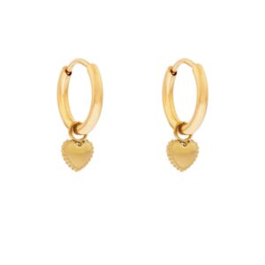 Essentialistics - Earrings small dots heart