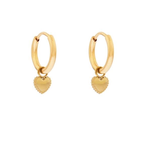 Essentialistics - Earrings small dots heart
