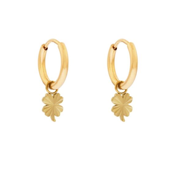 Essentialistics - Earrings small flamed clover