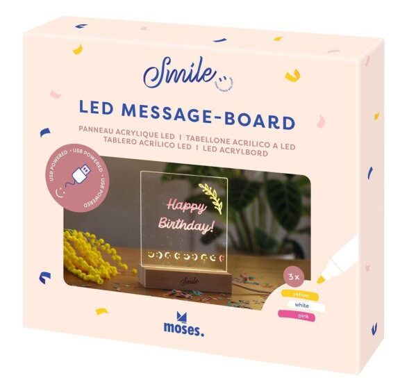 Moses - LED Berichten bord USB met 3 stiften - Afbeelding 2
