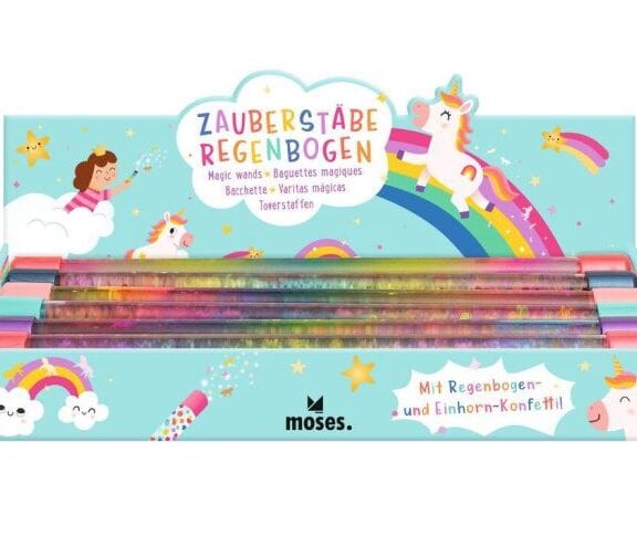 Moses - Toverstaf glitterconfetti 30 cm - Afbeelding 3