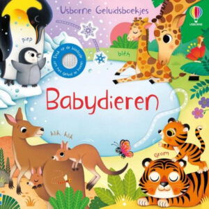 Usborne - Geluidenboekje Babydieren