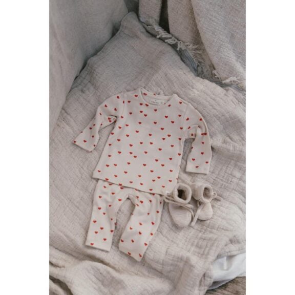 A Tiny Story - Baby t-shirt long sleeve Hearts - Afbeelding 4