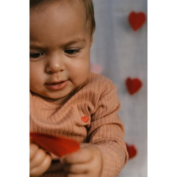 A Tiny Story - Baby T-shirt Dusty Coral - Afbeelding 3