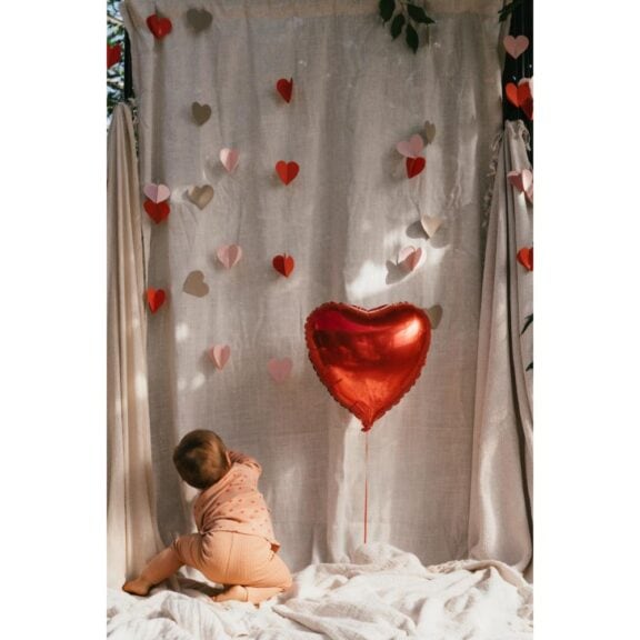 A Tiny Story - Baby pants Dusty Coral - Afbeelding 3