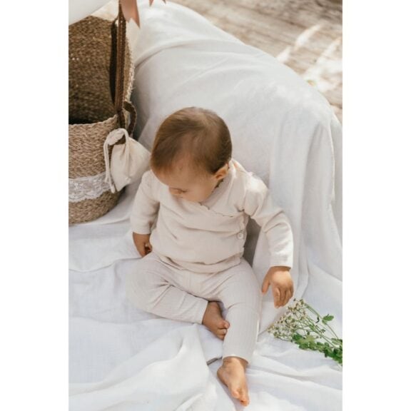 A Tiny Story - Baby t-shirt crossbody Pearl - Afbeelding 4