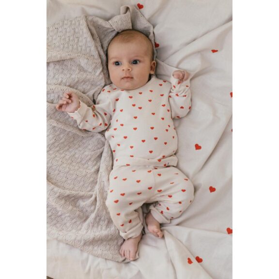 A Tiny Story - Baby t-shirt long sleeve Hearts - Afbeelding 3