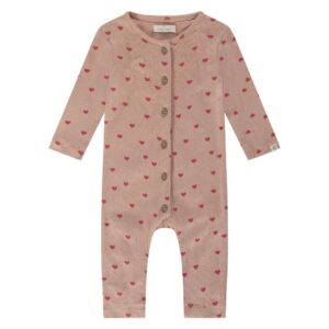 A Tiny Story - Baby suit long sleeve Hearts