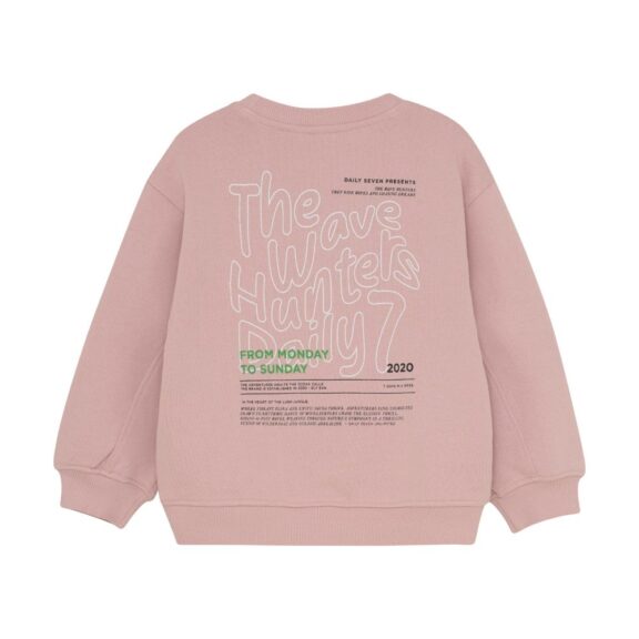 Daily7 - Sweater Oversized Backprint - Afbeelding 2