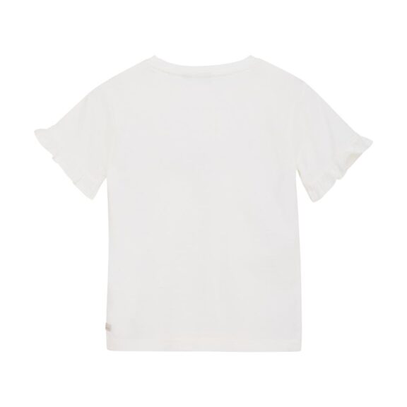 Daily7 - T-shirt Heart White - Afbeelding 2