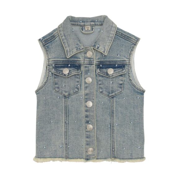 Daily7 - Denim Sleeveless Jacket