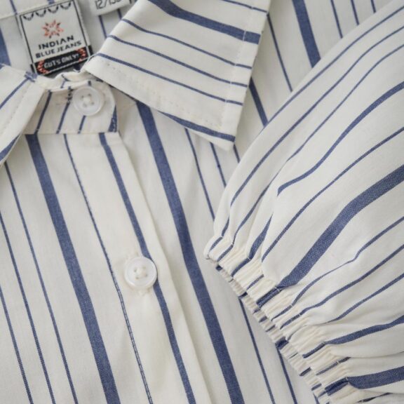 Indian Blue Jeans - Blouse Stripe - Afbeelding 3