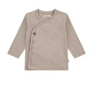 A Tiny Story - Baby T-shirt crossbody Oatmeal
