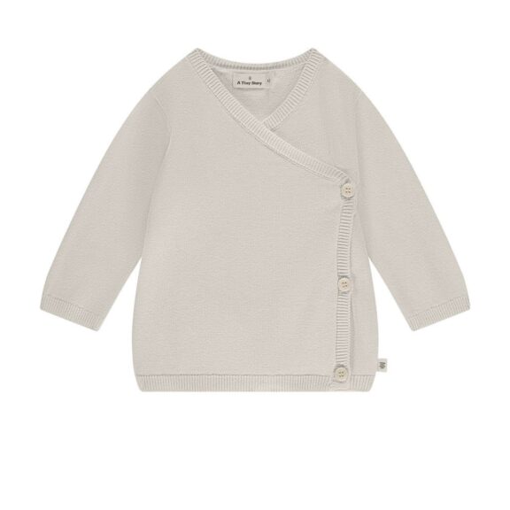 A Tiny Story - Baby Cardigan crossbody Ivory