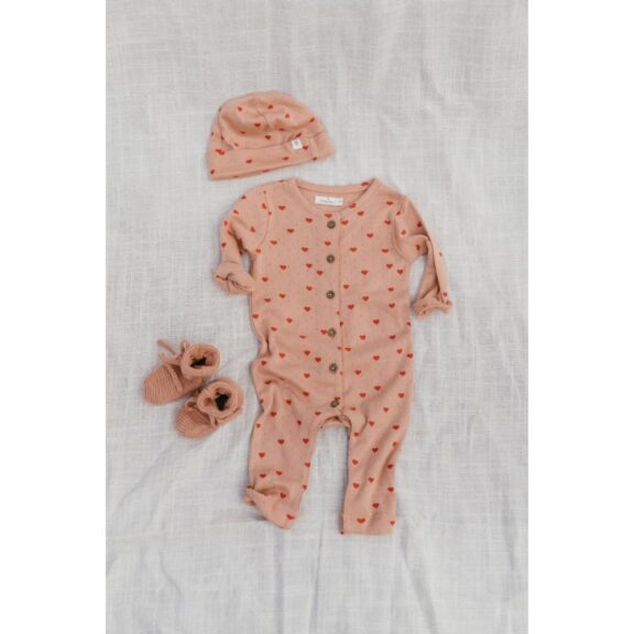 A Tiny Story - Baby slofjes Dusty Coral - Afbeelding 2