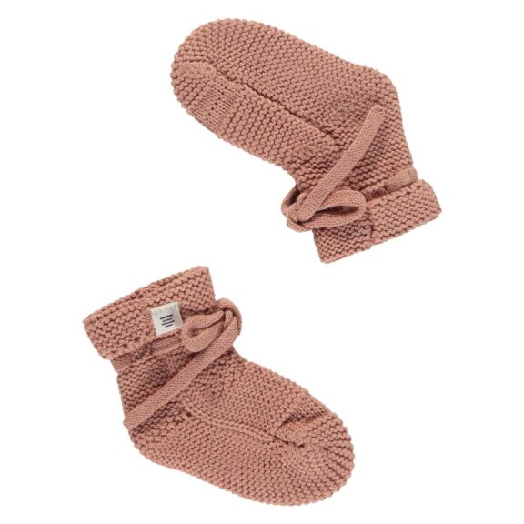 A Tiny Story - Baby slofjes Dusty Coral