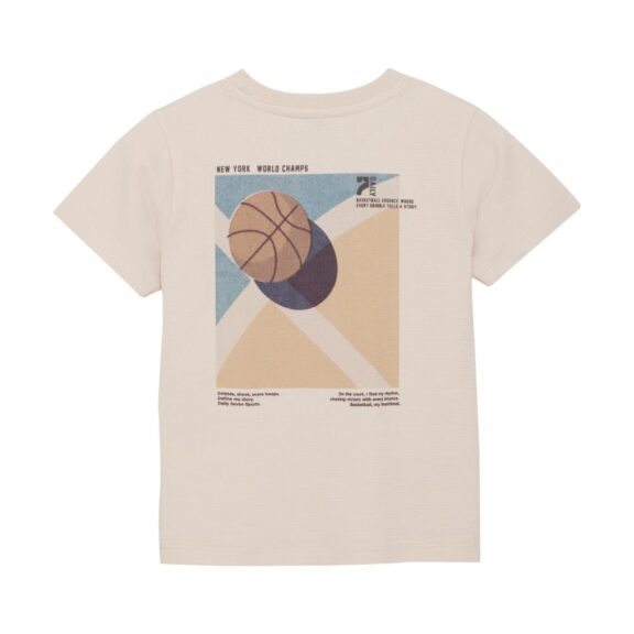 Daily7 - T-shirt Structure backprint - Afbeelding 2