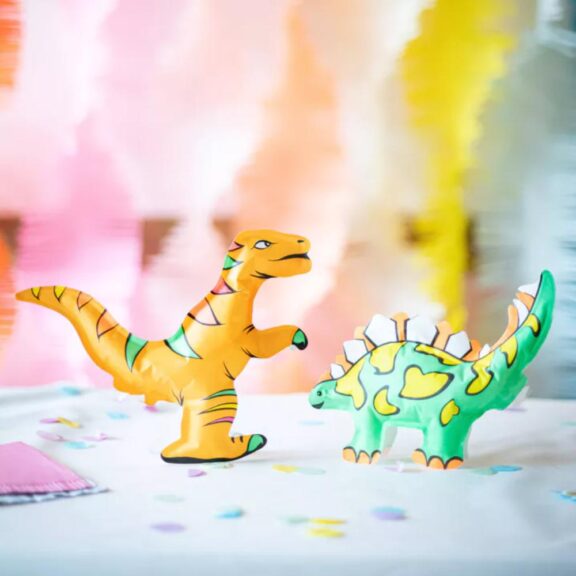Ara Créative - Opblaasbare kleurplaten Dino's - Afbeelding 3