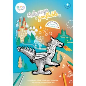 Ara Créative - Opblaasbare kleurplaten Draak