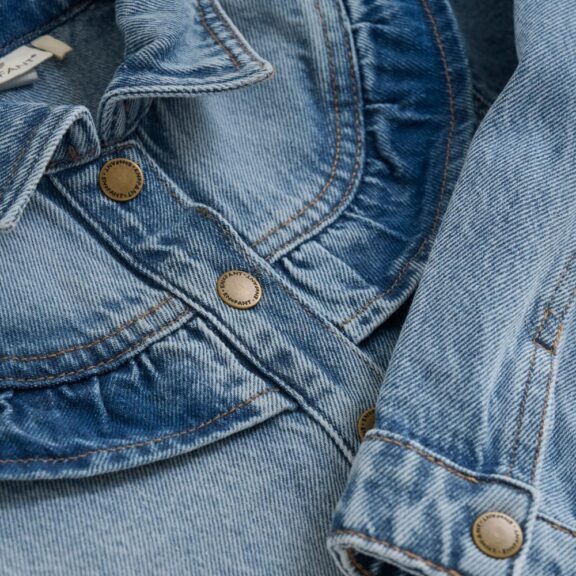 En Fant - Jacket Denim ruffle - Afbeelding 3