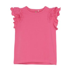 En Fant - T-shirt Pink ruffle