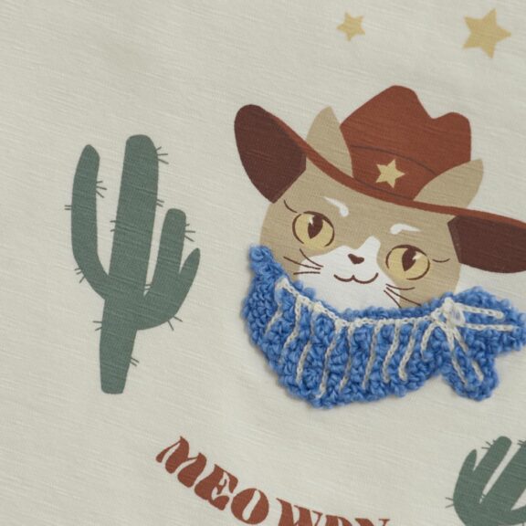 Huttelihut - T-Shirt Cowboy - Afbeelding 3