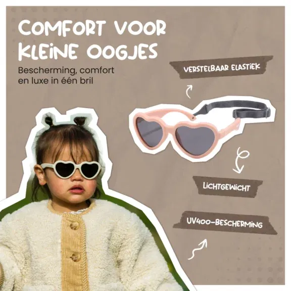Maesy - Baby zonnebril Maes Paars - Afbeelding 2