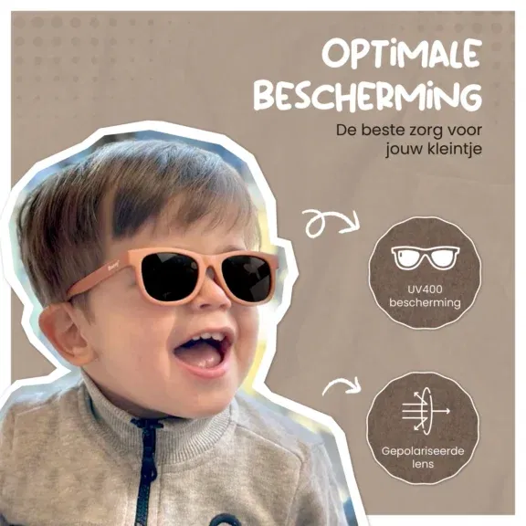 Maesy - Baby zonnebril Indi Taupe - Afbeelding 3