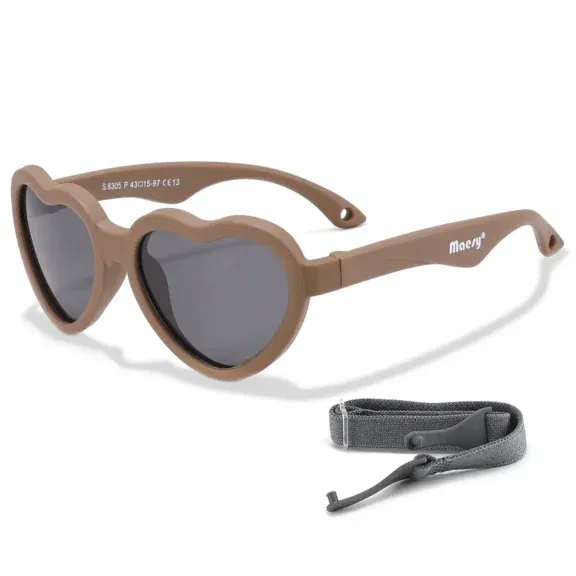 Maesy - Baby zonnebril Maes Taupe