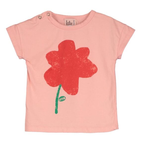 Lötiekids - Baby T-shirt Big Poppy