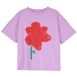 Lötiekids - Wide fit T-shirt Big Poppy