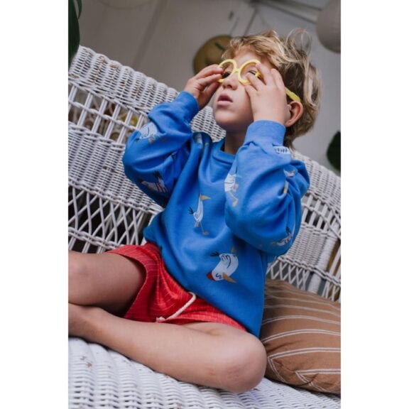 Lötiekids - Bermuda Solid Red - Afbeelding 2