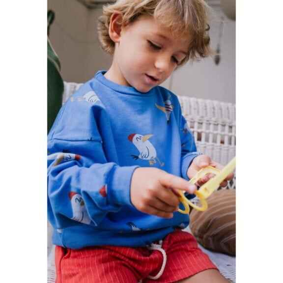 Lötiekids - Bermuda Solid Red - Afbeelding 3