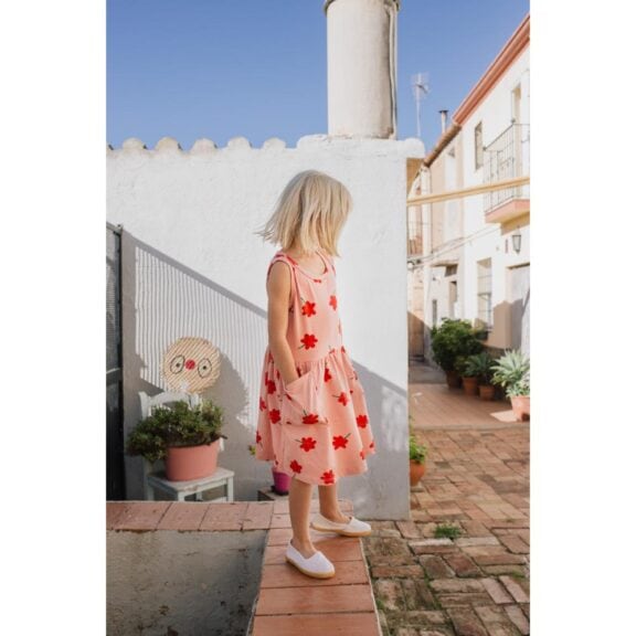 Lötiekids - Dress sleeveless Poppies - Afbeelding 4