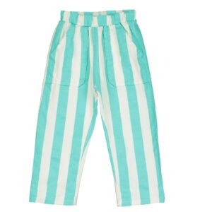 Lötiekids - Twill Trousers Mint Stripes