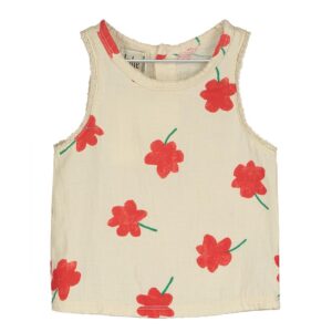 Lötiekids - Woven Baby top Poppies